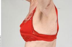 and more Chest Whole Body Woman Underwear Slim Studio photo references
