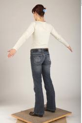 Whole Body Woman White Casual Slim