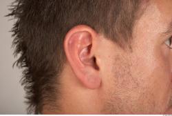 Ear Whole Body Man Muscular Studio photo references