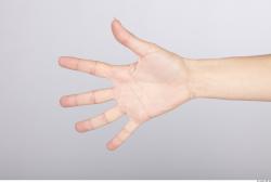 Hand Whole Body Woman Slim Studio photo references