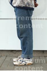 Leg Man White Casual Jeans Overweight