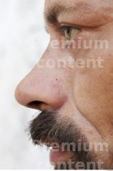 Nose Man White Slim Bearded