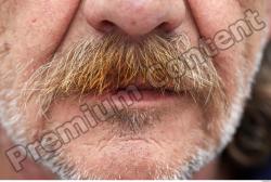 Mouth Man White Slim Bearded