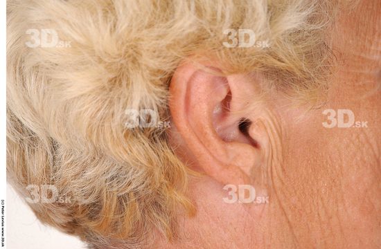 and more Ear Woman White Overweight