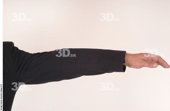 Arm Whole Body Man Hand pose Underwear Formal Overweight Studio photo references