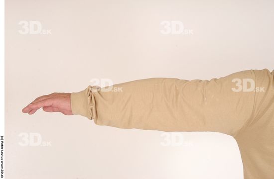 Arm Whole Body Man Hand pose Underwear Formal Overweight Studio photo references