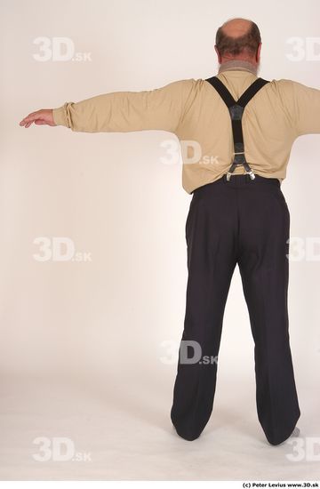 Whole Body Man Hand pose Underwear Formal Overweight Studio photo references