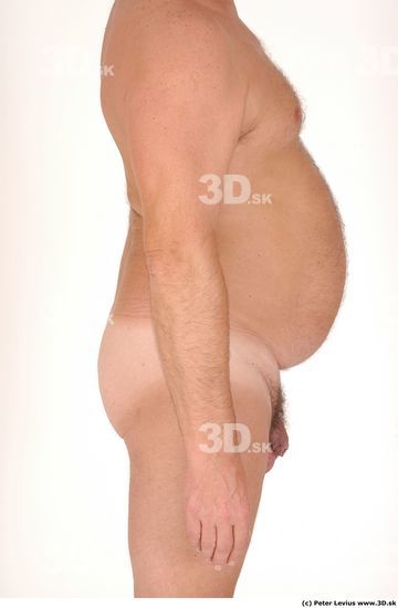 Upper Body Whole Body Man Hand pose Nude Underwear Overweight Studio photo references