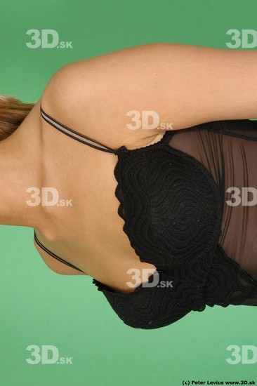 Chest Whole Body Phonemes Woman Hand pose Underwear Slim Studio photo references