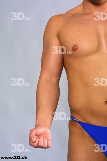 Arm Whole Body Man Animation references Underwear Average Studio photo references