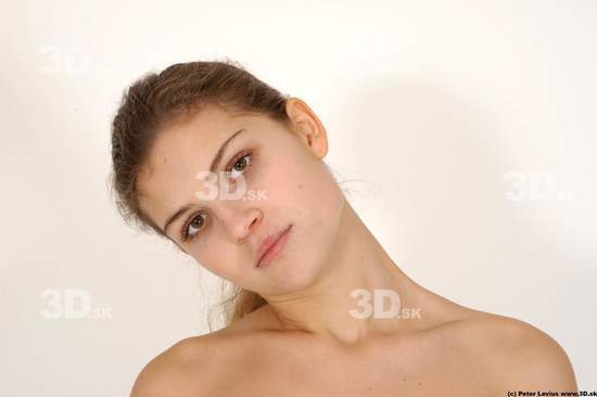 Neck Woman Animation references White Nude Average