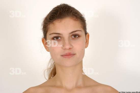 Neck Woman Animation references White Nude Average