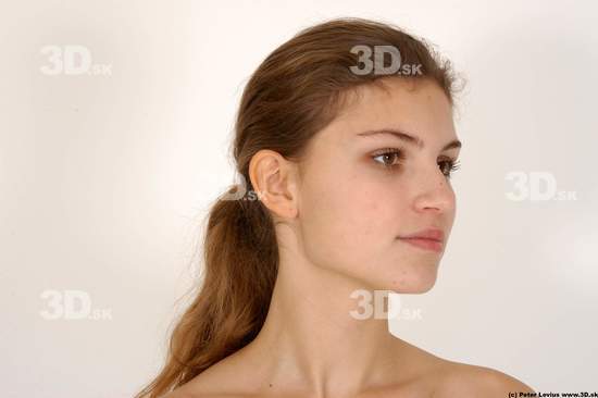 Neck Woman Animation references White Nude Average