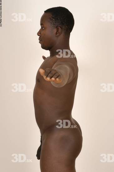 Hand Upper Body Whole Body Man Hand pose Animation references Nude Underwear Average Studio photo references