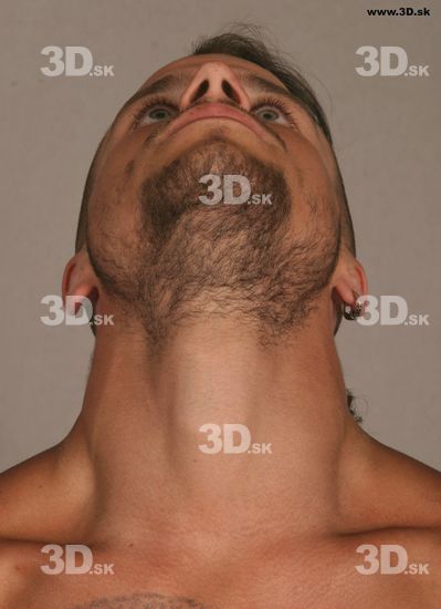 Neck Man Nude Athletic Studio photo references