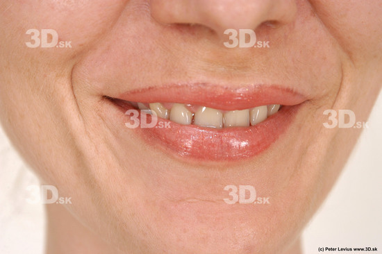 Teeth Woman White Nude Slim
