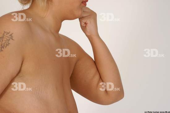 Arm Whole Body Emotions Woman Artistic poses Animation references Tattoo Nude Underwear Slim Overweight Studio photo references