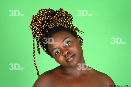 Whole Body Woman Animation references Black Nude Chubby Studio photo references