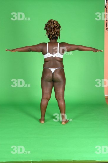 Whole Body Woman Animation references Black Nude Chubby Studio photo references