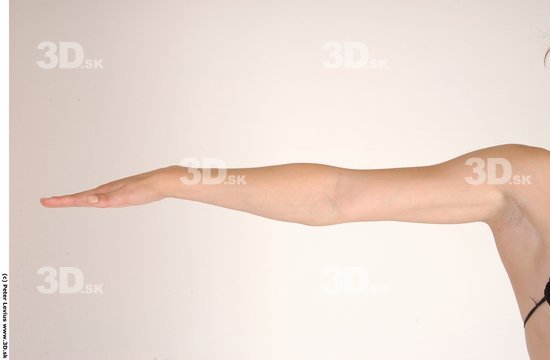 Arm Woman White Underwear Muscular