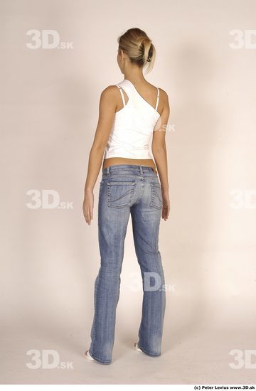 Whole Body Woman White Casual Slim