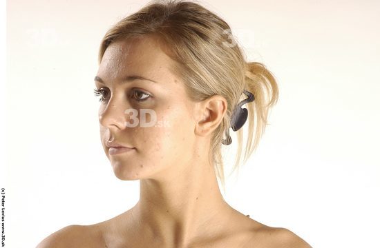 Neck Woman Animation references White Nude Slim