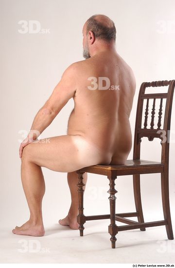 Man White Chubby Male Studio Poses