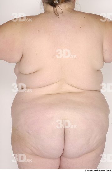 Upper Body Woman White Nude Overweight