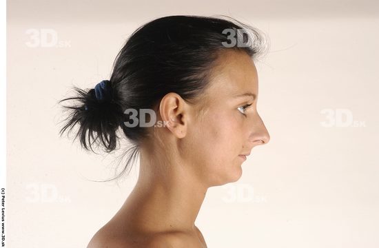 Neck Whole Body Phonemes Woman Animation references Nude Slim Studio photo references