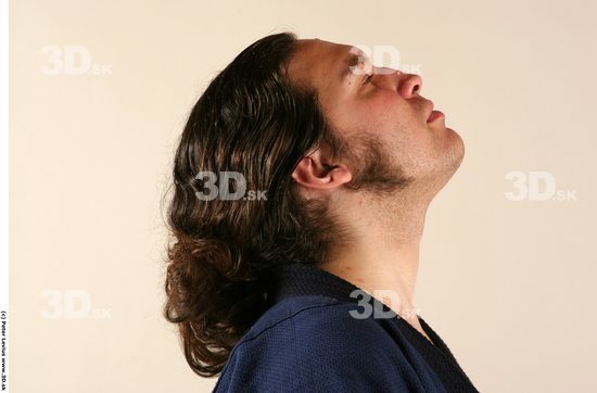 Whole Body Phonemes Man Pose with sword White Hairy Historical Average Male Studio Poses