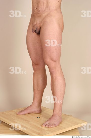 Leg Man White Nude Muscular