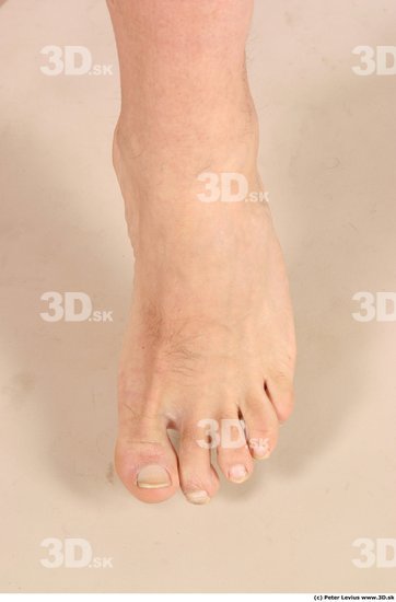 Foot Man White Nude Muscular