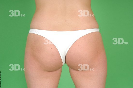 Bottom Woman White Underwear Average