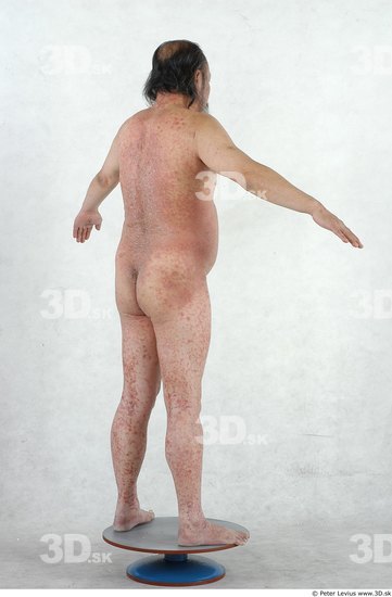 Whole Body Man Asian Overweight Male Studio Poses