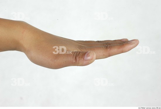 Hand Whole Body Woman Asian Average Studio photo references