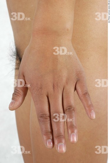 Hand Whole Body Woman Asian Average Studio photo references
