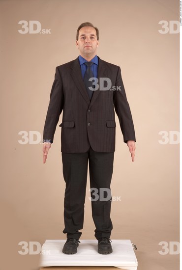 Whole Body Man Formal Average Studio photo references