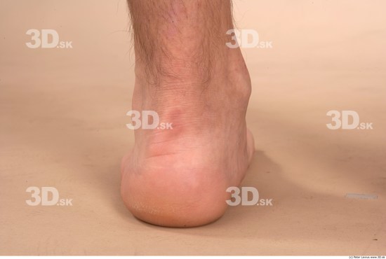 Foot Whole Body Man Nude Average Studio photo references