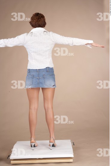 Whole Body Woman T poses Casual Shoes Average Studio photo references