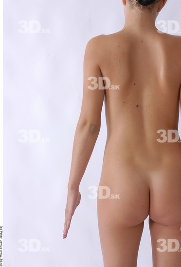 Back Woman White Nude Slim