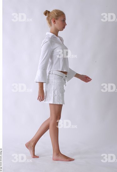 Whole Body Woman Animation references White Casual Slim