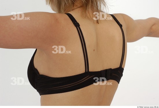 Whole Body Back Woman Underwear Slim Studio photo references