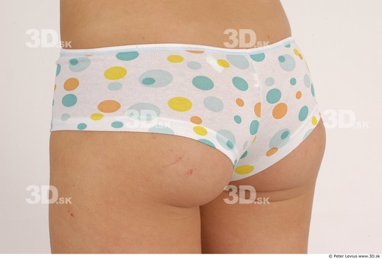 Whole Body Bottom Woman Underwear Slim Studio photo references