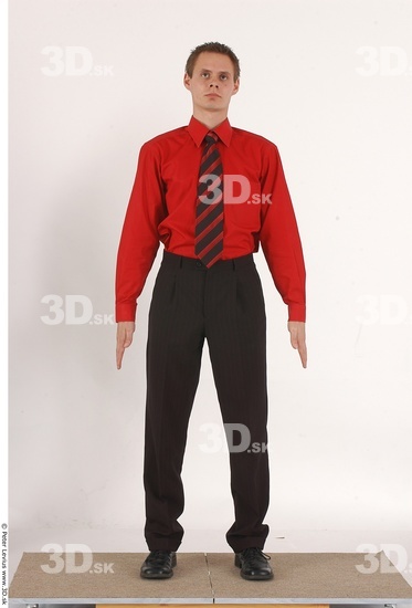 Whole Body Man Formal Athletic Studio photo references