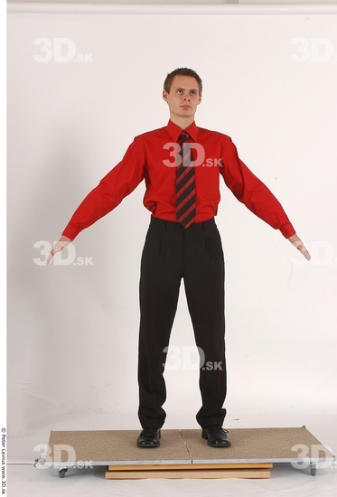 Whole Body Man Formal Athletic Studio photo references