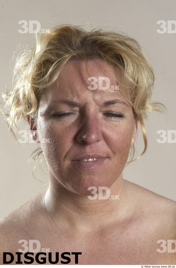 Face Emotions Woman White Overweight