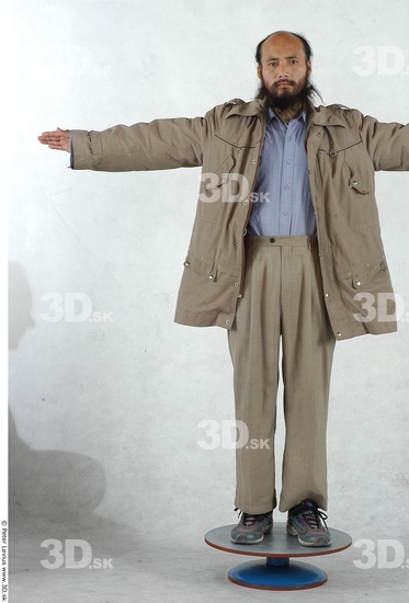 Whole Body Man T poses Asian Nude Casual Average Studio photo references