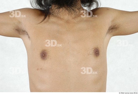 Chest Whole Body Man Asian Nude Average Studio photo references