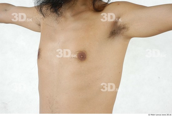 Chest Whole Body Man Asian Nude Average Studio photo references
