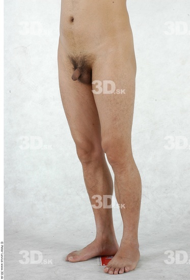 Leg Whole Body Man Asian Nude Average Studio photo references